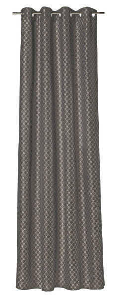 Ösenvorhang JOOP! ALLOVER in kitt aus Polyester