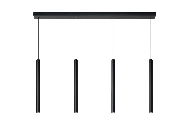 Pendelleuchte LORENZ in schwarz aus Aluminium