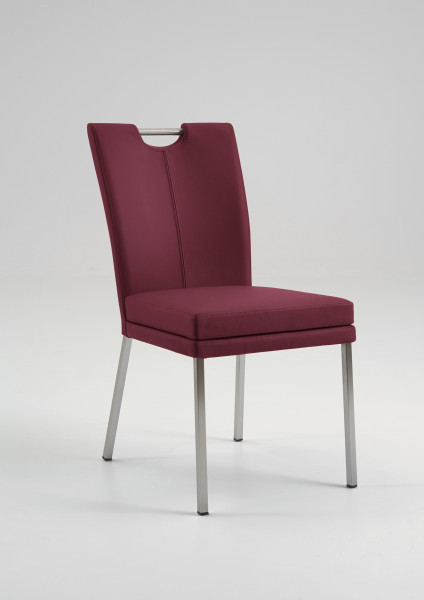 Polsterstuhl COLORADO in  Nirvana rot