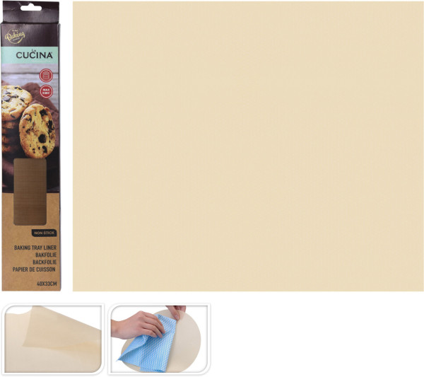 Backpapier, permanent in beige aus Kunststoff