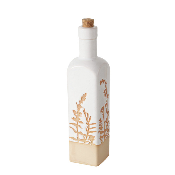 Flasche JOSEPHINY in weiß aus Steingut