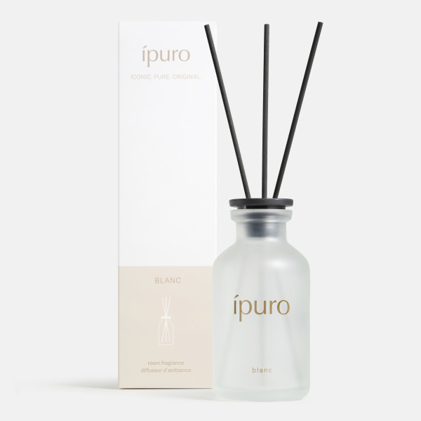 Raumduft ipuro BLANC in beige aus Glas