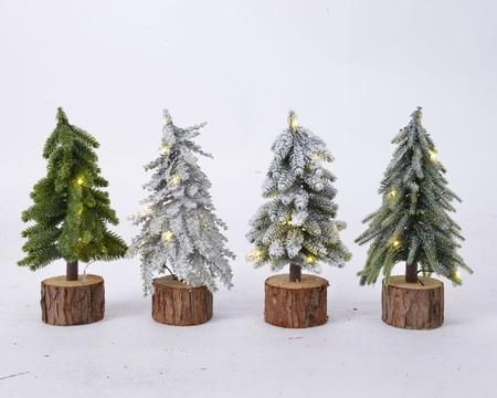 Tannenbaum FROSTY in grün aus Kunststoff