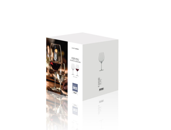 Burgunderglas-Set FOR YOU in klar aus Glas