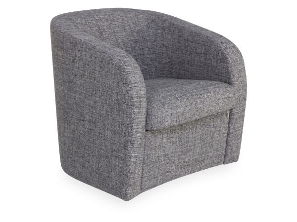 Sessel erpo CLASSICS CL 132.15 in schwarz/grau aus Stoff