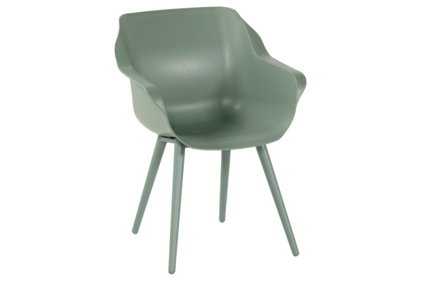 Gartenstuhl SOPHIE in grün aus Kunststoff