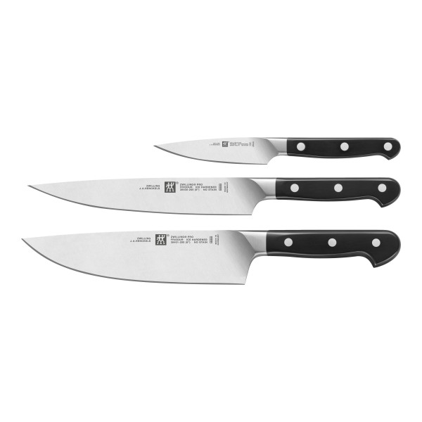 Messer-Set PRO in schwarz aus Materialmix
