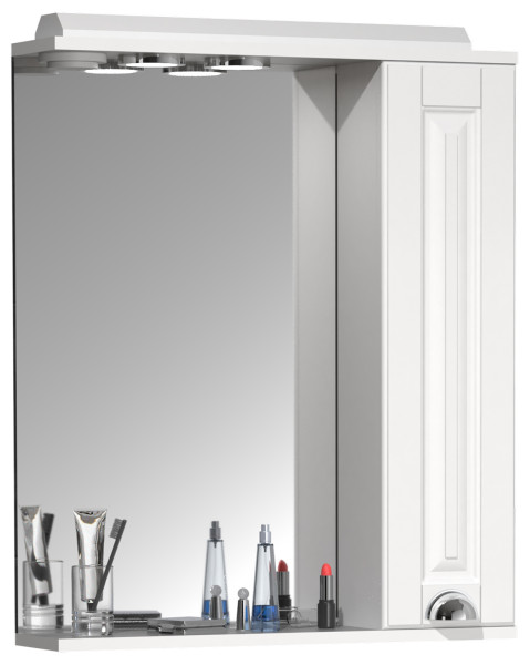 Spiegelschrank CASALO in weiß aus Dekor