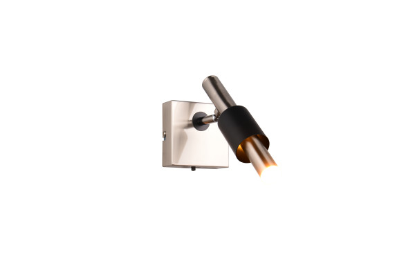 Strahler IKARIS in Nickel aus Metall