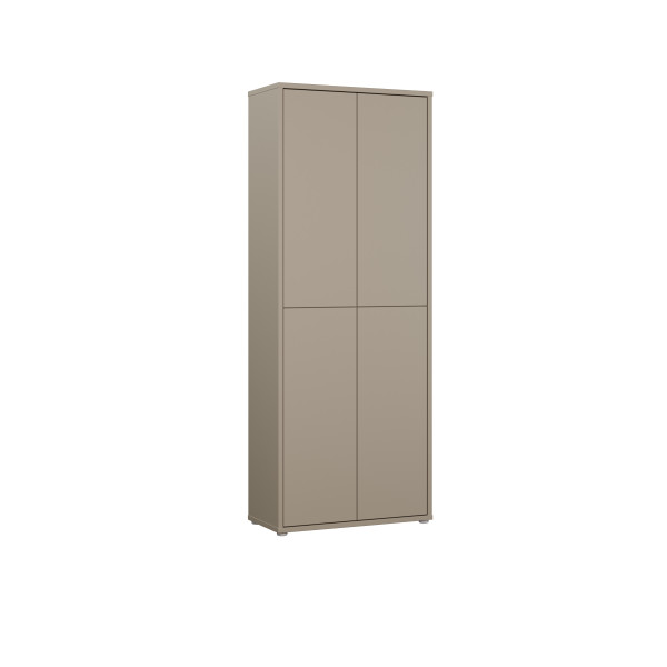 Schuhschrank HARPER FORFAR in taupe aus Dekor