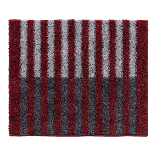 Badteppich STRADA in rot aus Polyacryl