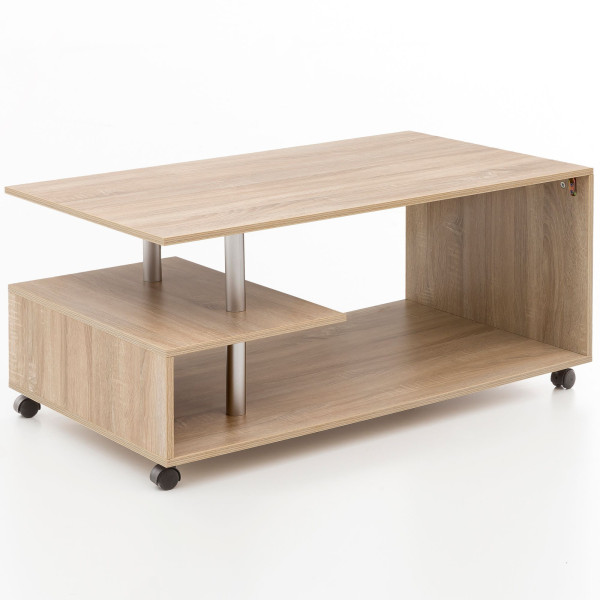 Couchtisch in Eiche Sonoma aus Holz