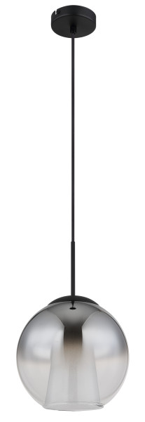 Hängeleuchte BARRY in schwarz aus Metall