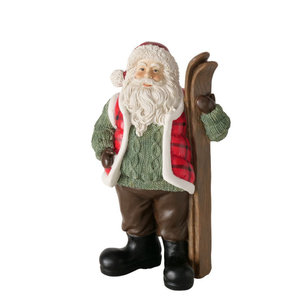 Weihnachtsmann MARINO in mehrfarbig aus Kunstharz