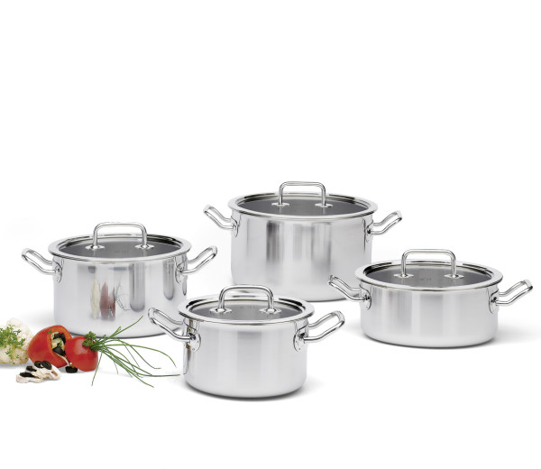 Topf-Set KÜCHENPROFI BRIGADE PROMO aus Edelstahl