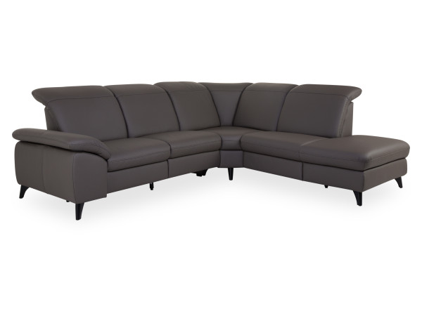 Polsterecke vito SERENITY 2.0 in elephant aus Leder