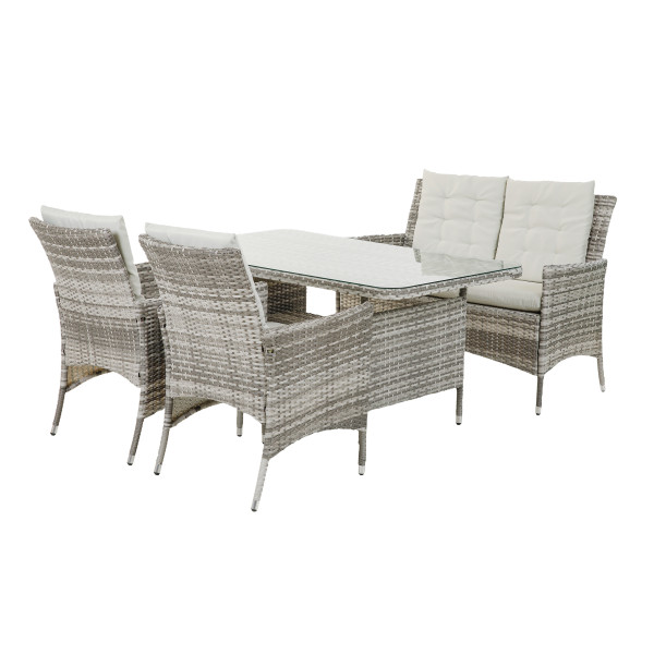 Tischgruppe PARMA in beige