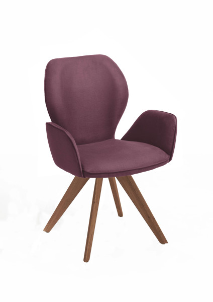 Polsterstuhl COLORADO in  Nirvana rot