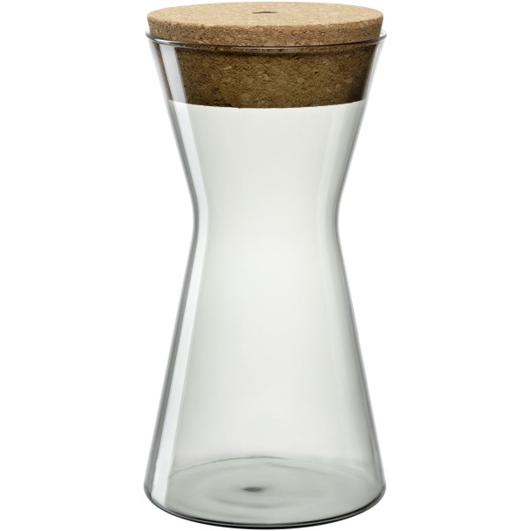 Dose FORMA X in grau aus 100 % Naturmaterial